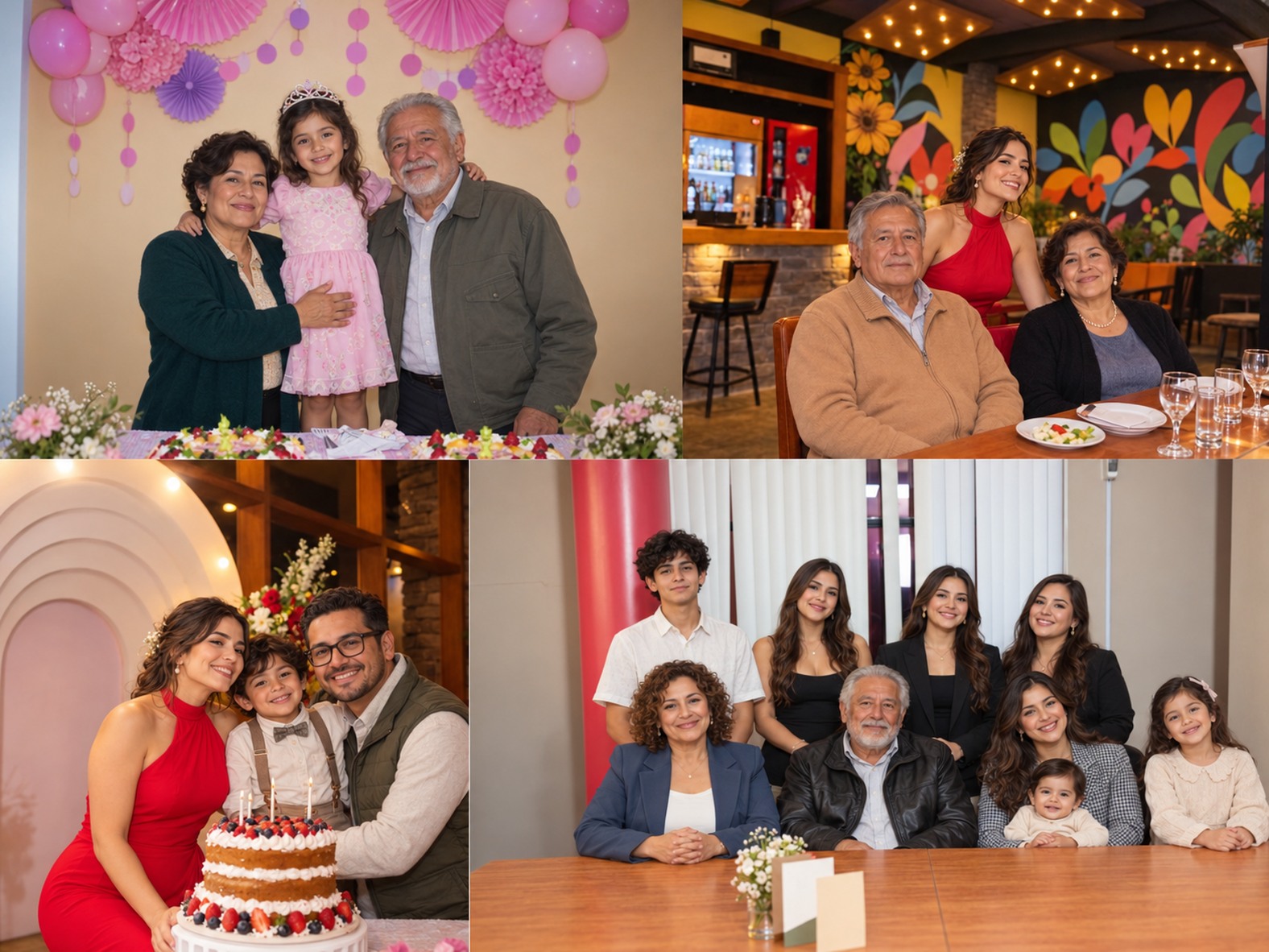 Familia ficticia de la novia
